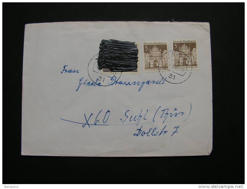 == BRD    Celle , Nach ...... DDR - Lettres & Documents