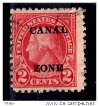 Canal Zone 1924 2 Cent Washington Issue #73 - Canal Zone