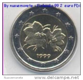 FINLANDIA 1999 2 Euro FDC BU DA DIVISIONALE - Finlandia