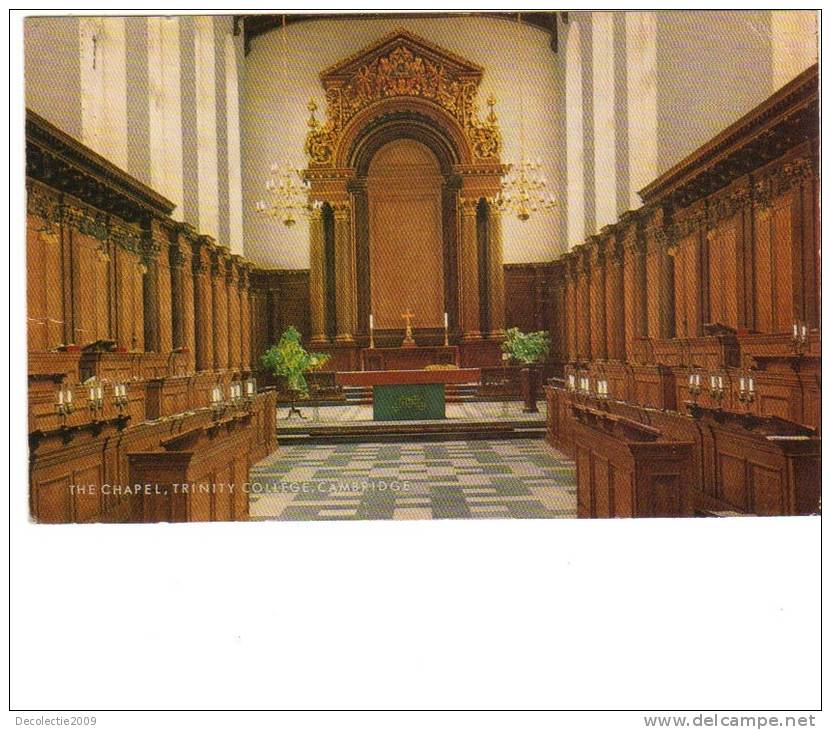 B66767 England Cambridge The Chapel Used Perfect Shape Back Scan At Request - Cambridge