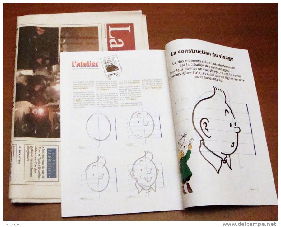 La Libre Belgique Du 24 Octobre 2002 Avec Supplément Tintin L´Oreille Cassée Partie 2 Hergé - Autres & Non Classés