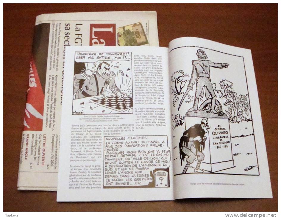 La Libre Belgique Du 17 Octobre 2002 Avec Supplément Tintin L´Oreille Cassée Partie 1 Hergé - Autres & Non Classés