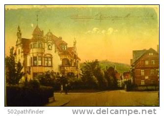 CPA (D) Hildburghausen .Gartenstrasse (Ifüvingen .Mariampol) - 27/08/1924 - Hildburghausen