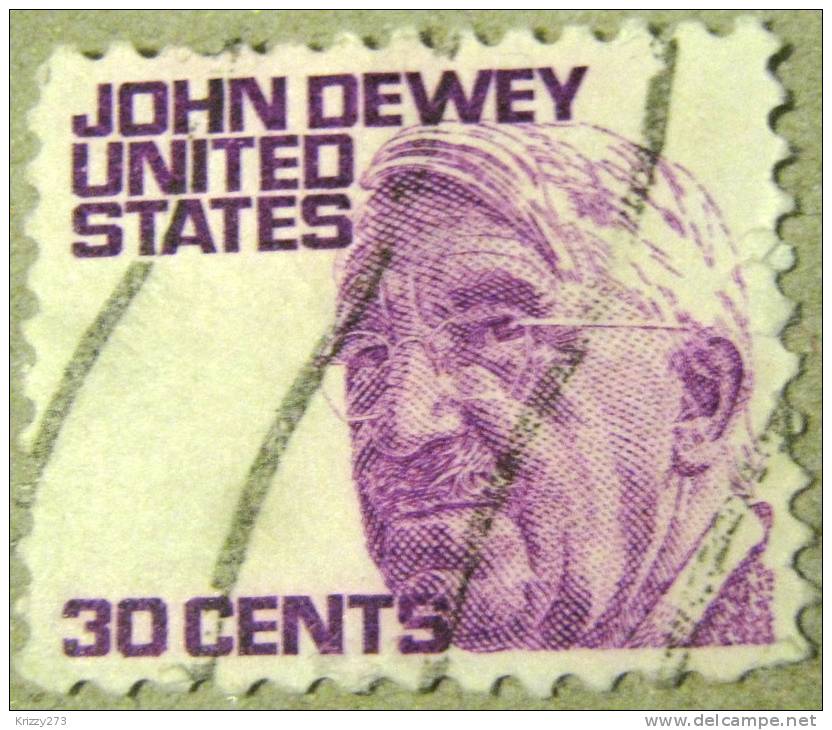 USA 1968 John Dewey 30c - Used - Sonstige & Ohne Zuordnung