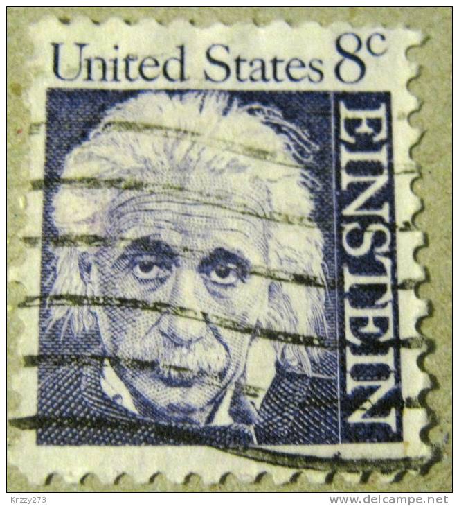 USA 1966 Albert Einstein 8c - Used - Andere & Zonder Classificatie