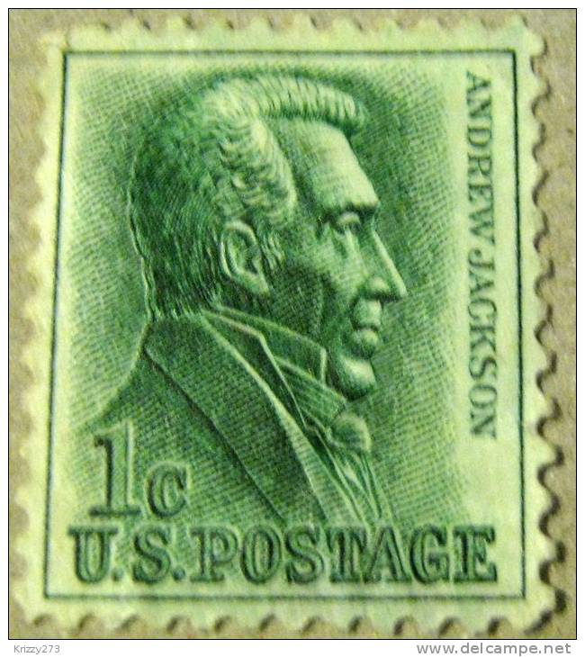 USA 1961 Andrew Jackson 1c - Used - Sonstige & Ohne Zuordnung