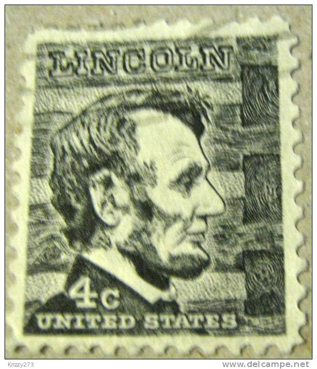 USA 1965 Abraham Lincoln 4c - Used - Autres & Non Classés