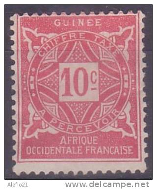 £2 - GUINEE -  TAXE N° 17 - NEUF AVEC CHARNIERE - Other & Unclassified