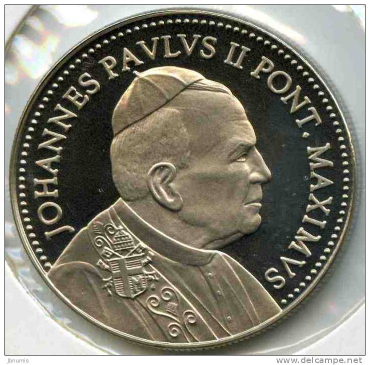 Médaille Italie Vatican Jean Paul II Johannes Paulus 2005 Tresor Du Patrimoine - Other & Unclassified