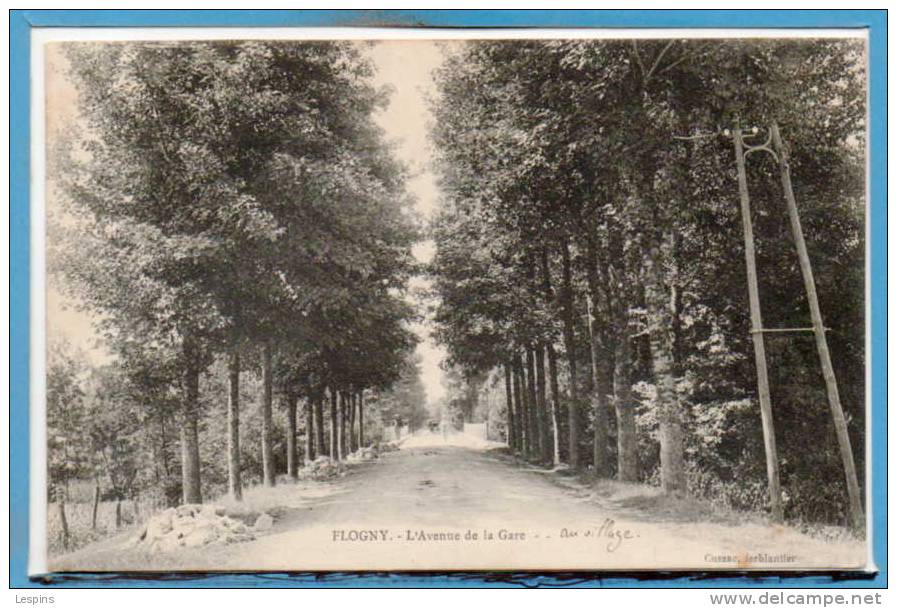 89 - FLOGNY -- L'Avenue De La Gare - Flogny La Chapelle