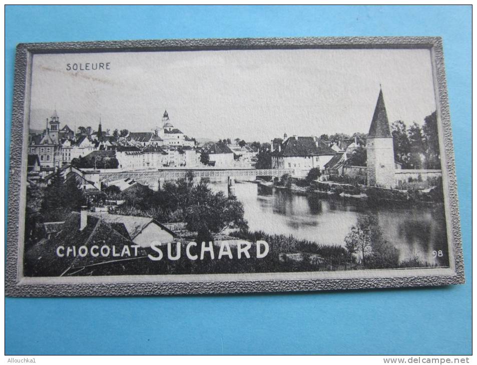 Soleure Suisse -Chocolat Suchard Neuchâtel Suisse&mdash; Chromo Image&mdash; - Suchard