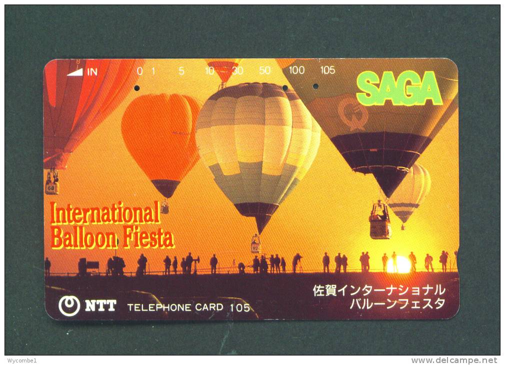 JAPAN  -  Magnetic Phonecard As Scan (391-104) - Japan