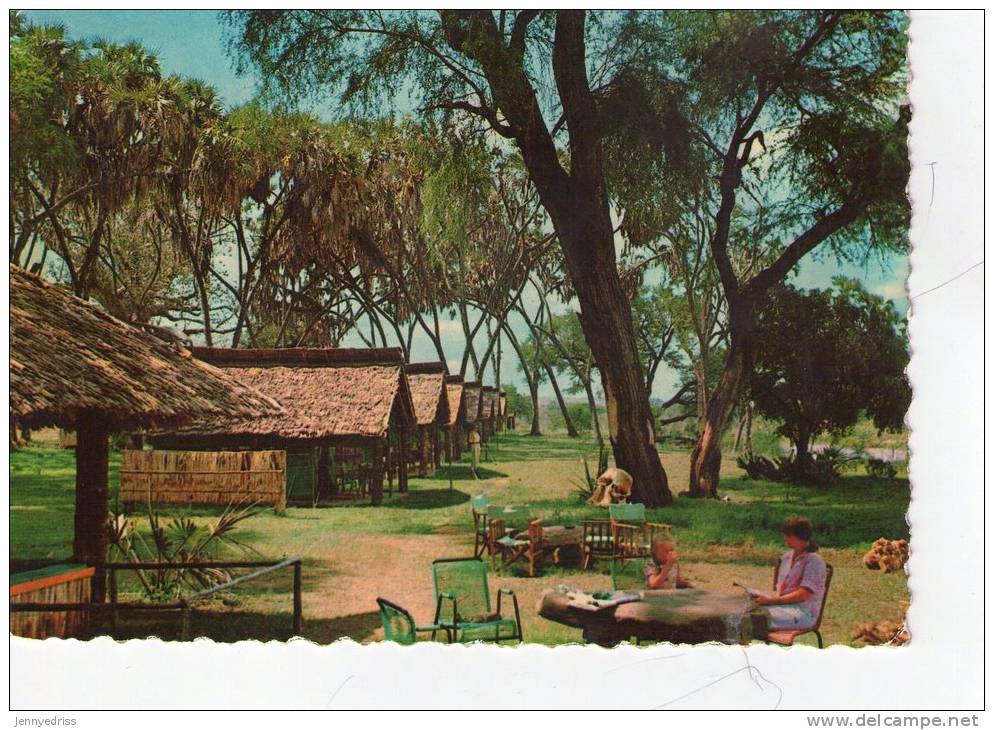 KENYA , East Africa, Cottar's Camp , Galana River , Tsavo Park - Kenia