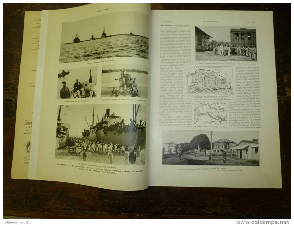 1933  Drame Avion "City Of Liverpool" à Eesen(Belg.) ;Nazi ;Croiseur All; Manaos;Hippisme;Cargo ESTRID échoué P-du-Raz; - L'Illustration