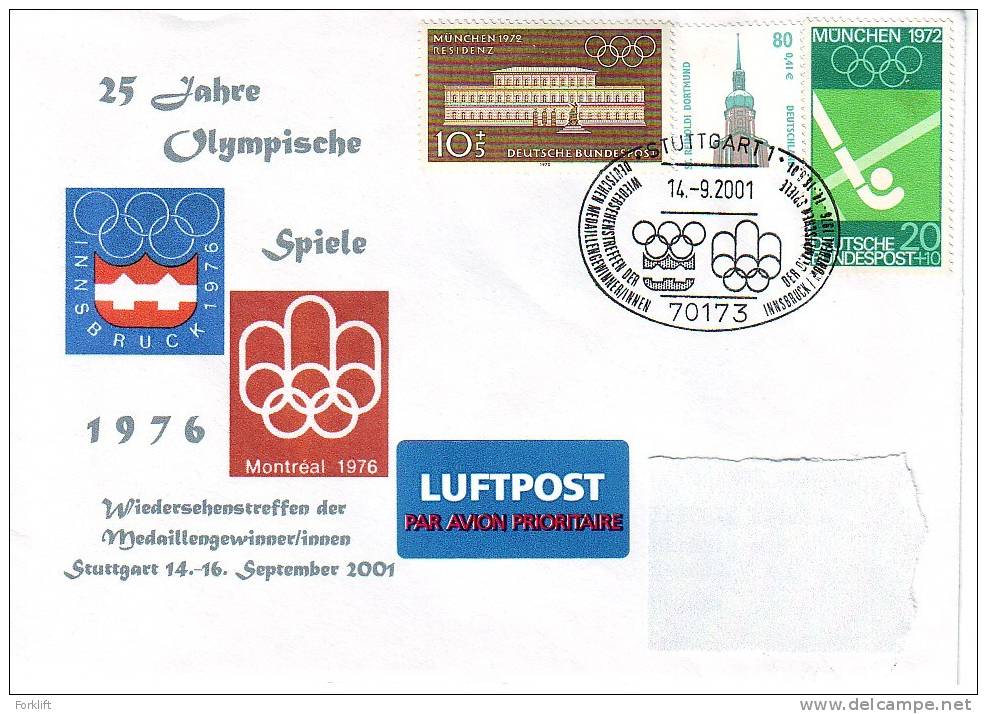 25 Years Of The Olympic Games, Innsbruck 1976 Montreal, 2001 Stuttgart - Hiver 1976: Innsbruck