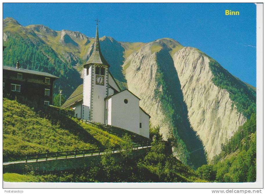 (CH690) BINN. KIRCHE. EGLISE - Binn