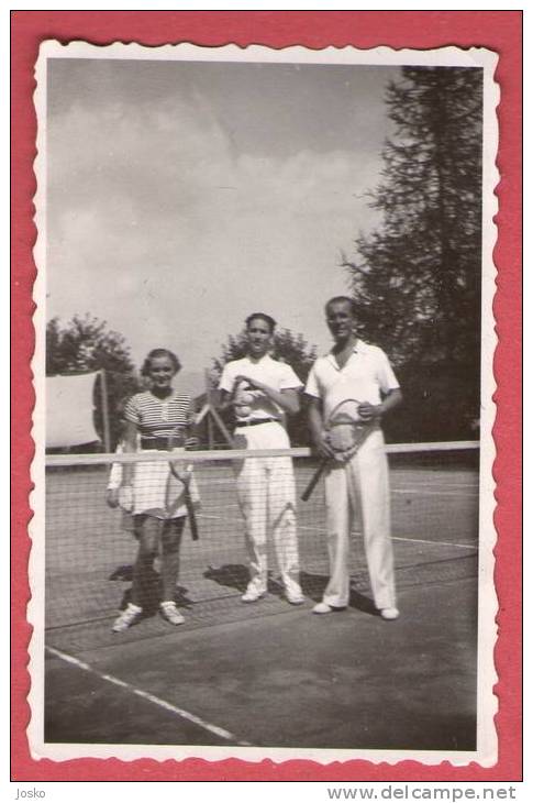 TENNIS  ( Vintage Photos ) - Sport