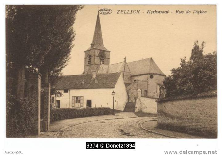 09374g ZELLICK - Rue De L'EGLISE - Kerkstraat - Asse