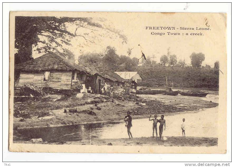 D6928 - Freetown - Congo Town - A Creek - Sierra Leone
