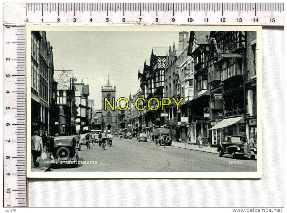 CHESTER  -  Bridge Street  - Véhicules Anciens - Chester