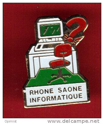 22085-pin's Informatique.Rhone Saone.pinsmedia. - Informatique