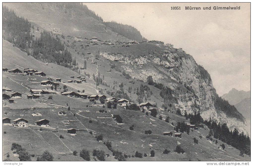 CPA Mürren Und Gimmelwald (pk11030) - Wald