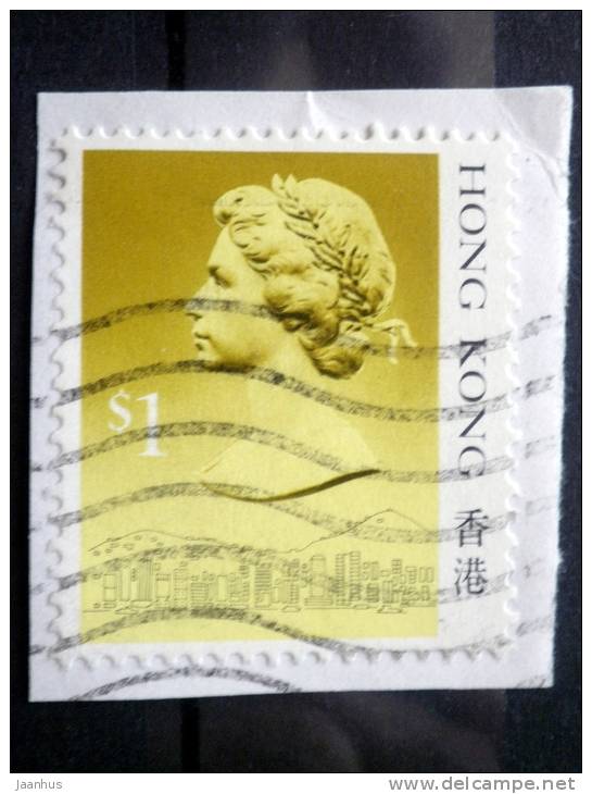 Hong Kong - 1987 - Mi.nr.514 I - Used - Queen Elizabeth II - Definitives - On Paper - Gebraucht