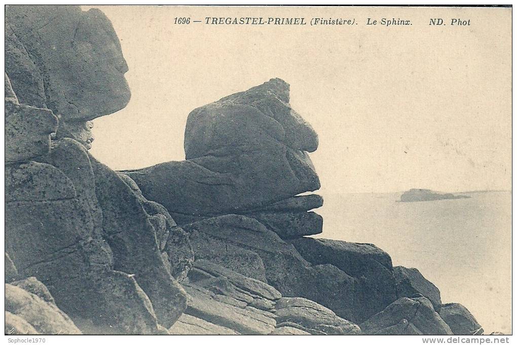 BRETAGNE - 29 - FINISTERE - TREGASTEL-PRIMEL - Le Sphinx - Primel