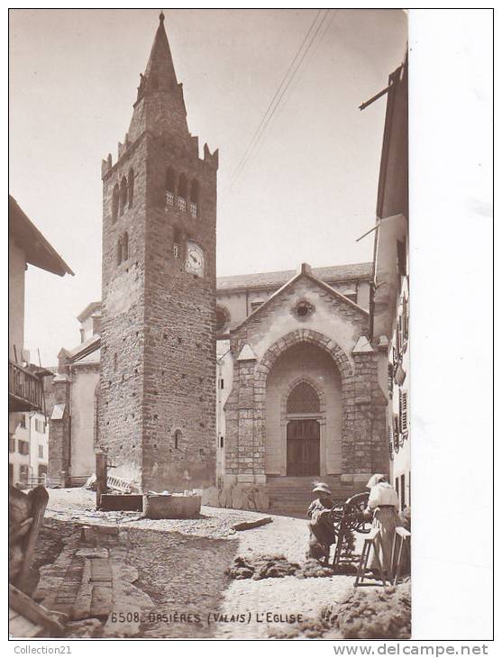 ORSIERES ... L EGLISE ... VIEUX METIER ... TOP ANIMATION - Orsières