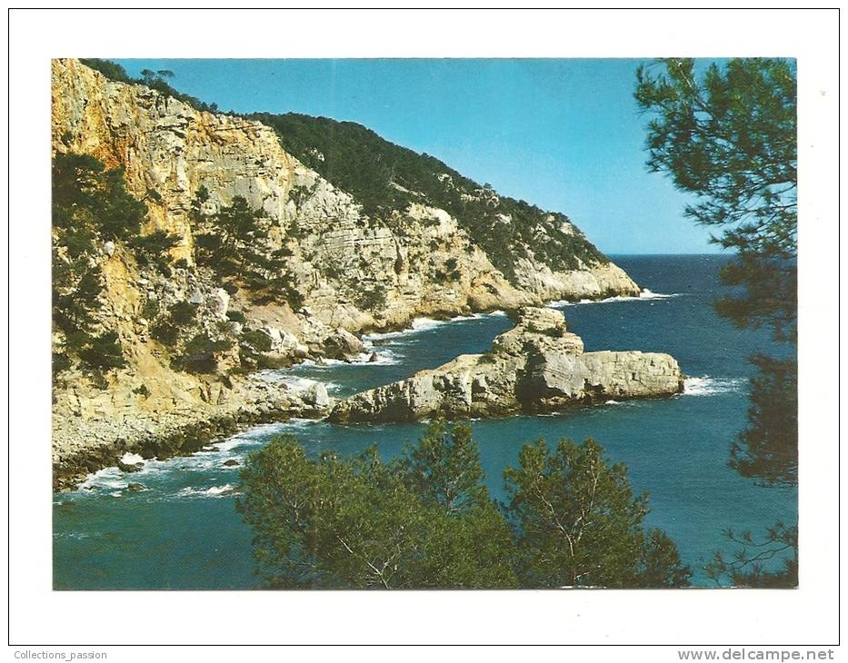 Cp, 83, Saint-Cyr-Sur-Lecques, Calanque De La Galère Port-d'Alou, Le Sous-Marin - Saint-Cyr-sur-Mer