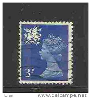 AÑO 1971 R. UNIDO Nº631 YVERT USADO GALES 63 - Pays De Galles