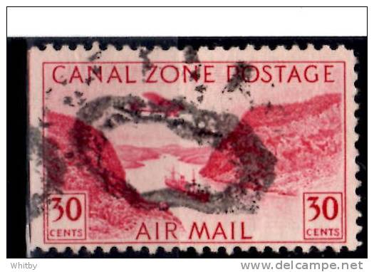 Canal Zone 1932 30 Cent Air Mail Issue #C12 - Zona Del Canale / Canal Zone