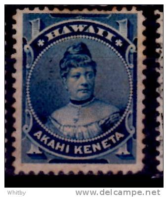 Hawaii 1882 1 Cent Princess Likelike Issue #37 - Hawaï