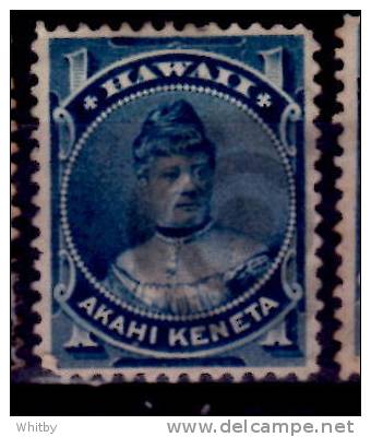 Hawaii 1882 1 Cent Princess Likelike Issue #37 - Hawaï