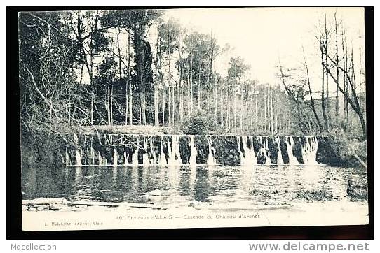 30 ALES /       CASCADE DU CHATEAU  - Alais     / - Alès