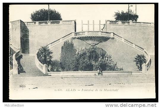 30 ALES /      Fontaine De La Maréchale  - Alais     / - Alès