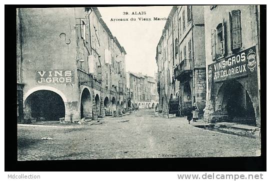 30 ALES /     Arceaux Du Vieux Marché   - Alais     / - Alès