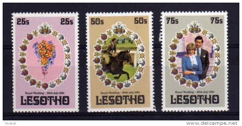 Lesotho - 1981 - Royal Wedding - MNH - Lesotho (1966-...)