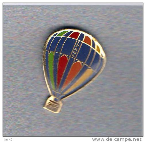 Pin´s  Montgolfière  FRANK - Fesselballons