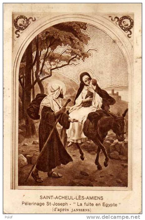 SAINT ACHRUL LES AMIRNS Pelerinage St Joseph  - La Fuite En Egypte -  (40266) - Autres & Non Classés