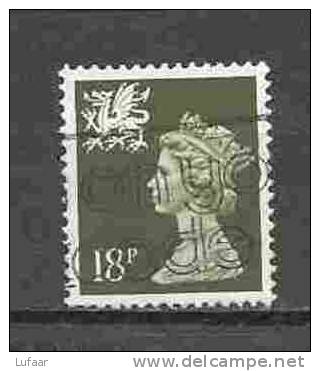 AÑO 1981 R. UNIDO Nº 988 YVERT USADO GALES 123 - Wales