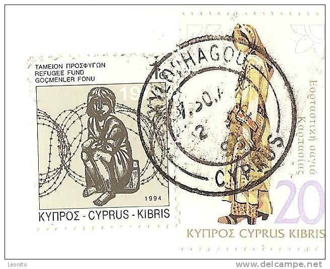 CYPRUS Greetings From AYIA NAPA 1995 - Chypre