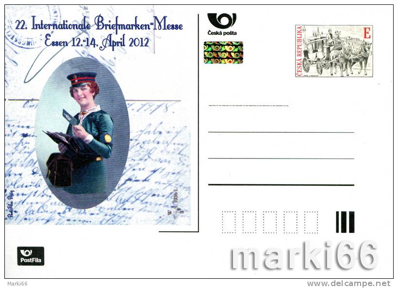 Czech Republic - 2012 - 22nd Stamp Exhibition In Essen - Special Postcard - Ansichtskarten