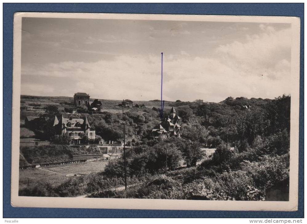 80 SOMME - CP BOIS DE CISE - LE SQUARE VU DE LA FALAISE COTE MERS - N°10 ROGER ROUSSEAUX PHOT. EDIT. AULT - Bois-de-Cise