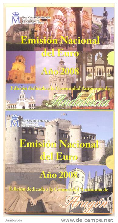 EMISIÓN NACIONAL DEL EURO. AÑO 2008 - Collections