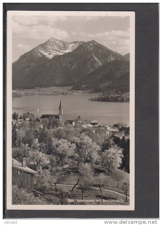 GERMANY Schliersee Mit Brochersplitz Mint Postcard #13549 - Schliersee