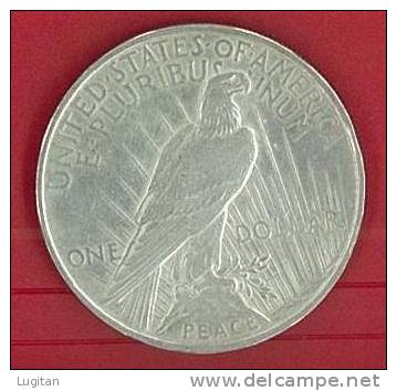 NUMISMATICA - 1 $ DOLLARO - USA Dollaro,1922 LIBERTY PEACE, PACE -  One Dollar - SILVER - SPL/FDC - 1921-1935: Peace (Pace)