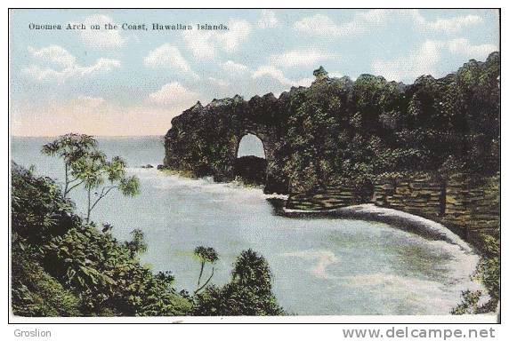 ONOMEA ARCH ON THE COAST  HAWAIIAN ISLANDS - Autres & Non Classés