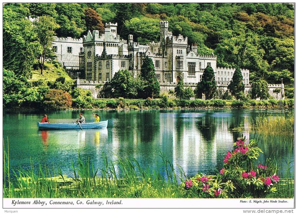 Postal Aerea DUBLIN (Irlanda) 1967- Kylemoore Abbey - Briefe U. Dokumente