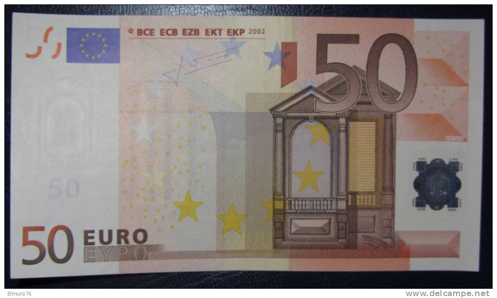 50 EURO J072H2 Italy Serie S Perfect UNC - 50 Euro